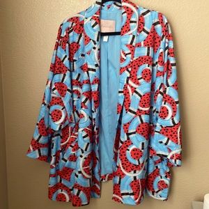 Hutch Snake print Kimono